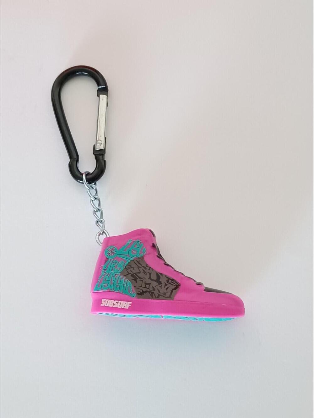 Purple Subsurf High-top Sneaker Right Shoe keychain Ornament